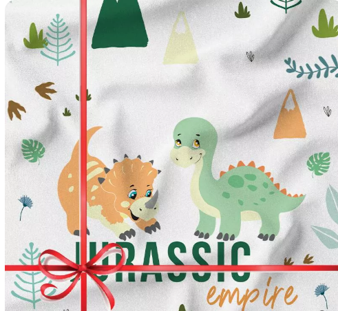 Pack Naissance Personnalisé - Bébé dino