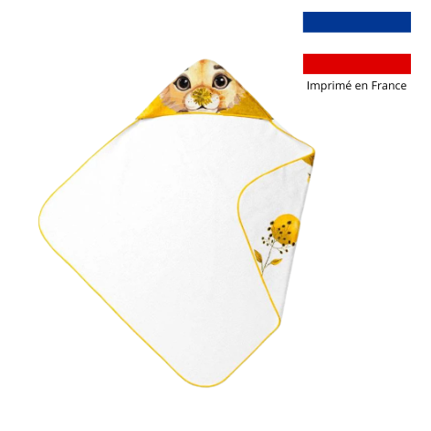 kit puériculture lionceau aquarelle - Eponge