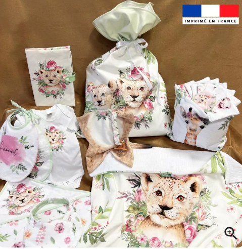 Pack Naissance Personnalisé - Animaux aquarelle